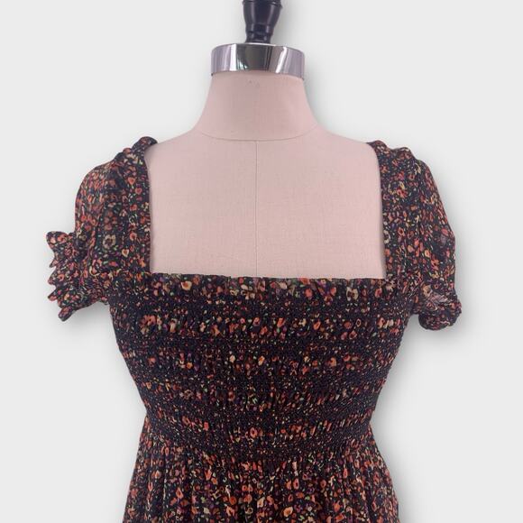 BuddyLove Maxi Dress Cottagecore Hattie Floral Puff Sleeves Romantic Fall S - Picture 4 of 8